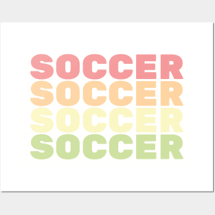 Soccer Repeat Posters and Art